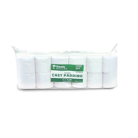 Oasis Synthetic Cast Padding, 4in x 4 Yards, 72 Per Case CP4X6